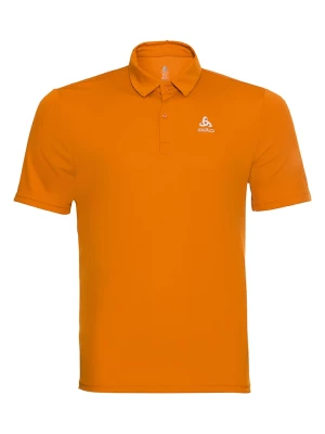 Odlo Funkcyjna koszulka polo w kolorze pomarańczowym rozmiar: M