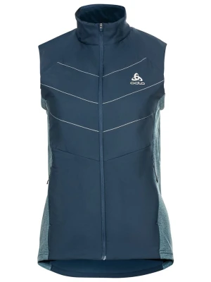 Odlo Kamizelka "Easy S-Thermic" w kolorze niebieskim do biegania rozmiar: M