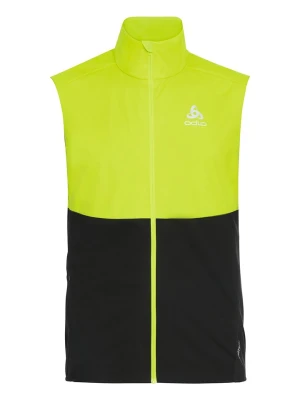 Odlo Kamizelka "Zeroweight Warm" w kolorze żółto-czarnym do biegania rozmiar: L