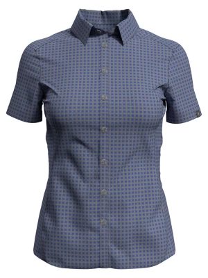 Odlo Koszula funkcyjna "Kumano" w kolorze niebiesko-szarym rozmiar: L
