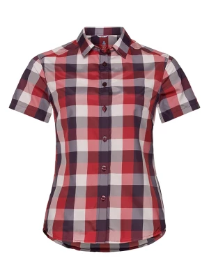 Odlo Koszula funkcyjna "Mythen" w kolorze czarno-czerwono-białym rozmiar: XL