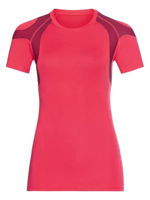 Odlo Koszulka "Active Spine" w kolorze czerwonym do biegania rozmiar: L