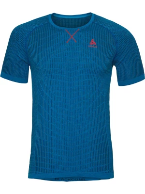 Odlo Koszulka "Blackcomb Light" w kolorze niebieskim do biegania rozmiar: M