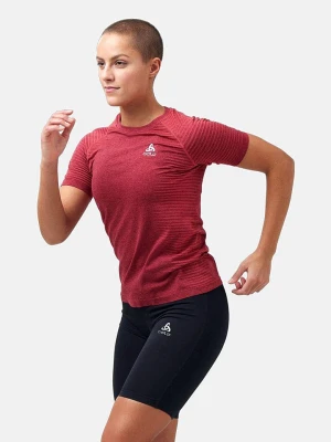 Odlo Koszulka "Essential Seamless" w kolorze czerwonym do biegania rozmiar: XS