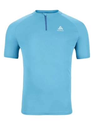 Odlo Koszulka "Essential" w kolorze błękitnym do biegania rozmiar: M