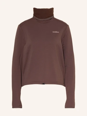 Odlo Koszulka Funkcyjna Essential Thermal braun CIEMNOBRĄZOWY