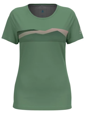 Odlo Koszulka funkcyjna "Ridgeline" w kolorze zielonym rozmiar: S
