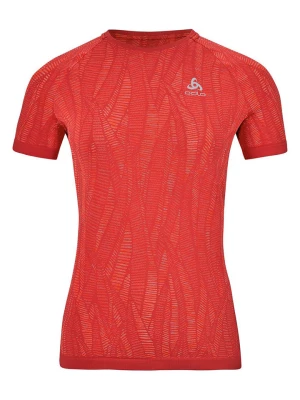 Odlo Koszulka funkcyjna "Zeroweight Ceramicool" w kolorze czerwonym rozmiar: L