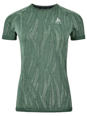 Odlo Koszulka funkcyjna "Zeroweight Ceramicool" w kolorze zielonym rozmiar: S