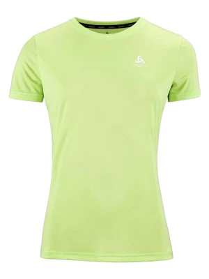 Odlo Koszulka "Infinity" w kolorze zielonym do biegania rozmiar: M
