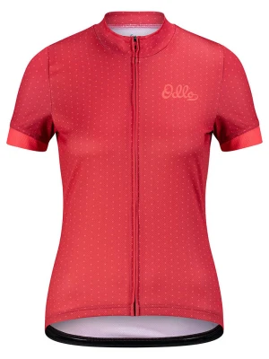 Odlo Koszulka kolarska "Essential" w kolorze czerwonym rozmiar: M