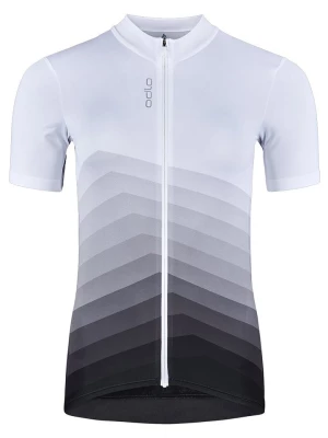 Odlo Koszulka kolarska "Zeroweight Chill-Tec Aero" w kolorze biało-czarnym rozmiar: XL