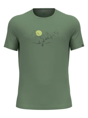 Odlo Koszulka "Nikko" w kolorze khaki rozmiar: XL