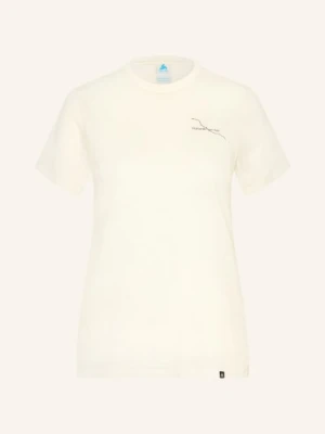 Odlo Koszulka Postcards Z Wełny Merynosowej beige