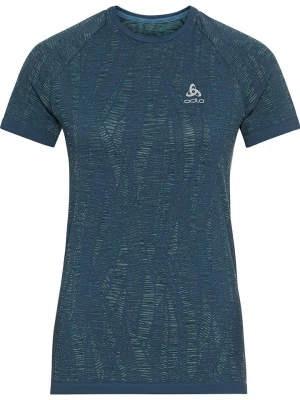 Odlo Koszulka sportowa "Blackcomb Light" w kolorze niebieskim rozmiar: M