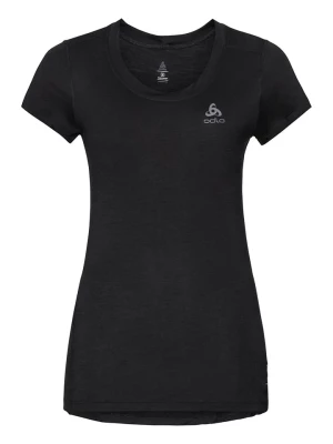 Odlo Koszulka sportowa "Merino130" w kolorze czarnym rozmiar: M