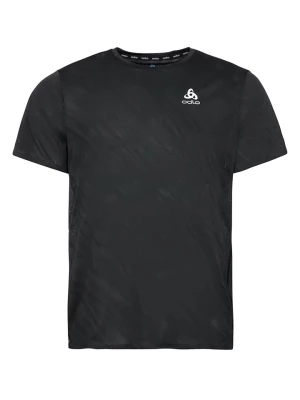 Odlo Koszulka sportowa "Zeroweight Engineered Chill-Tec" w kolorze czarnym rozmiar: M