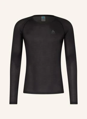Odlo Koszulka Z Długim Rękawem Active Warm schwarz