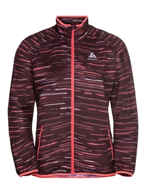 Odlo Kurtka "Essential Light Print" w kolorze bordowym do biegania rozmiar: L