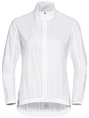 Odlo Kurtka przeciwwiatrowa "Essential Windproof" w kolorze białym rozmiar: M