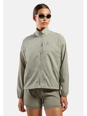 Odlo Kurtka "Zeroweight" w kolorze khaki do biegania rozmiar: M