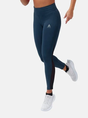 Odlo Legginsy "Essential" w kolorze niebieskim do biegania rozmiar: S