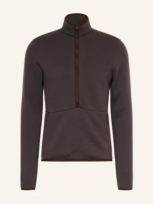 Odlo Midlayer Wool Z Wełny Merynosowej braun CIEMNOBRĄZOWY