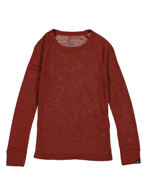 Odlo Podkoszulek funkcyjny "Active Warm Eco" w kolorze bordowym rozmiar: 116