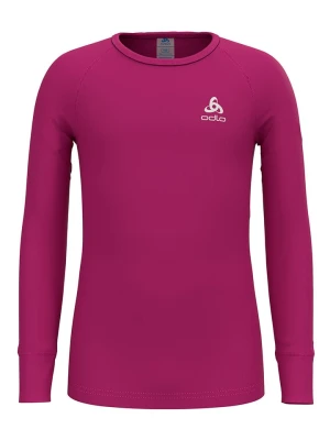 Odlo Podkoszulek funkcyjny "Active Warm Eco" w kolorze różowym rozmiar: 140