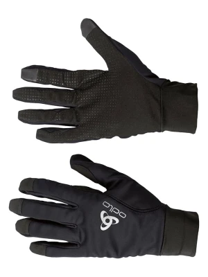 Odlo Rękawiczki funkcyjne "Zeroweight Warm" w kolorze czarnym rozmiar: XS