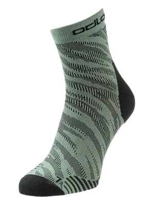 Odlo Skarpety funkcyjne (2 pary) "Ceramicool Run" w kolorze khaki rozmiar: 39-41