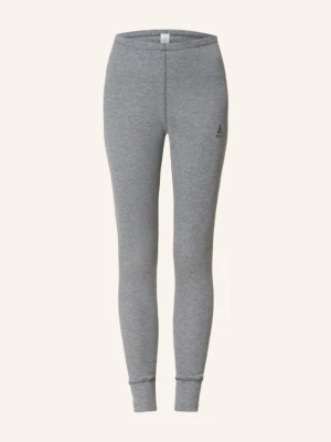 Odlo Spodnie Funkcyjne Active Warm Eco grau SZARY
