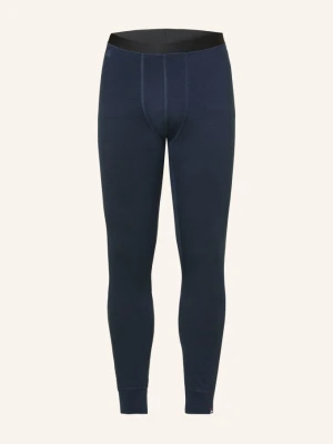 Odlo Spodnie Funkcyjne Merino 200 80 Years Z Wełny Merynosowej blau GRANATOWY