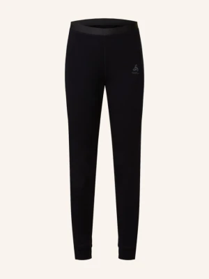 Odlo Spodnie Funkcyjne Natural Merino 260 Z Wełny Merino schwarz CZARNY