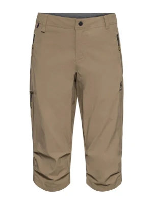 Odlo Spodnie funkcyjne "Wedgemount" w kolorze beżowym rozmiar: 42