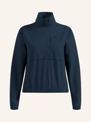 Odlo Sweter Typu Troyer Z Polaru Classic blau GRANATOWY