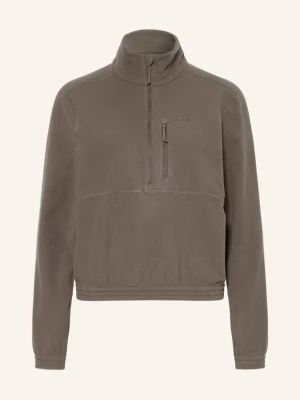 Odlo Sweter Typu Troyer Z Polaru Classic braun BRĄZOWY