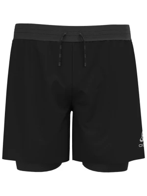 Odlo Szorty 2w1 "X-Alp Trail" w kolorze czarnym do biegania rozmiar: S