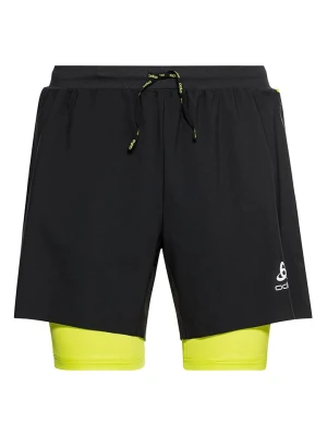 Odlo Szorty sportowe 2w1 "X-Alp" w kolorze czarnym rozmiar: M