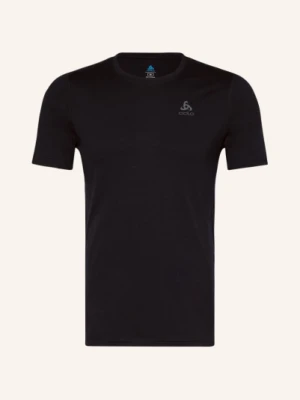 Odlo T-Shirt Z Wełny Merino schwarz