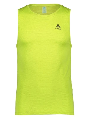 Odlo Top sportowy w kolorze żółtym rozmiar: L