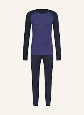Odlo Zestaw Bielizny Funkcyjnej Active Warm blau