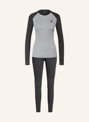 Odlo Zestaw Bielizny Funkcyjnej Active Warm grau