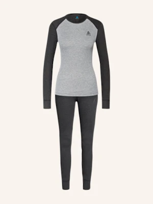 Odlo Zestaw Bielizny Funkcyjnej Active Warm grau