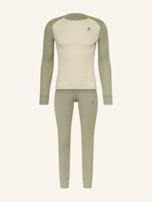 Odlo Zestaw Bielizny Funkcyjnej Active Warm gruen
