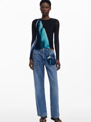 Odwrócone jeansy Botter Desigual