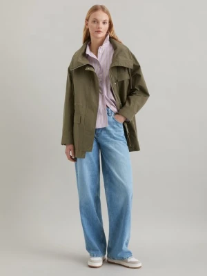 Odzież robocza parka oversize Marc O'Polo hnědá