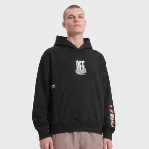 Off Active Duct Tape Hoodie Off White czarny