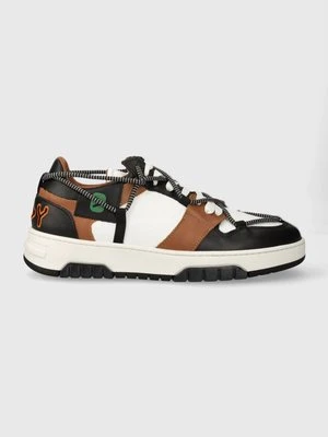 Off Play sneakersy skórzane SORRENTO kolor brązowy SORRENTO 1 WHITE BLACK COGNAC GREEN