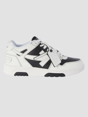 OFF-WHITE Biało-czarne sneakersy Out Of Office Sneaker Off White